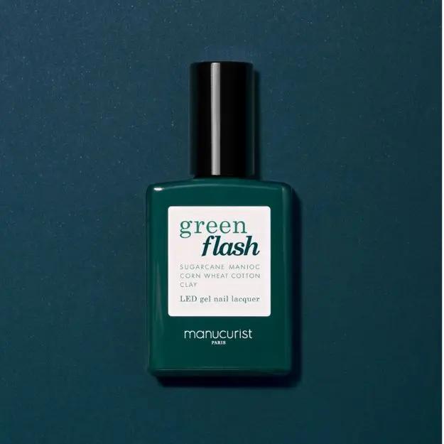 Vernis Semi-Permanent Bleu Et Vert - Manucurist Paris