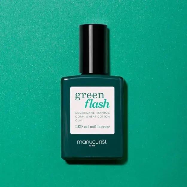 Vernis Semi-Permanent Bleu Et Vert - Manucurist Paris