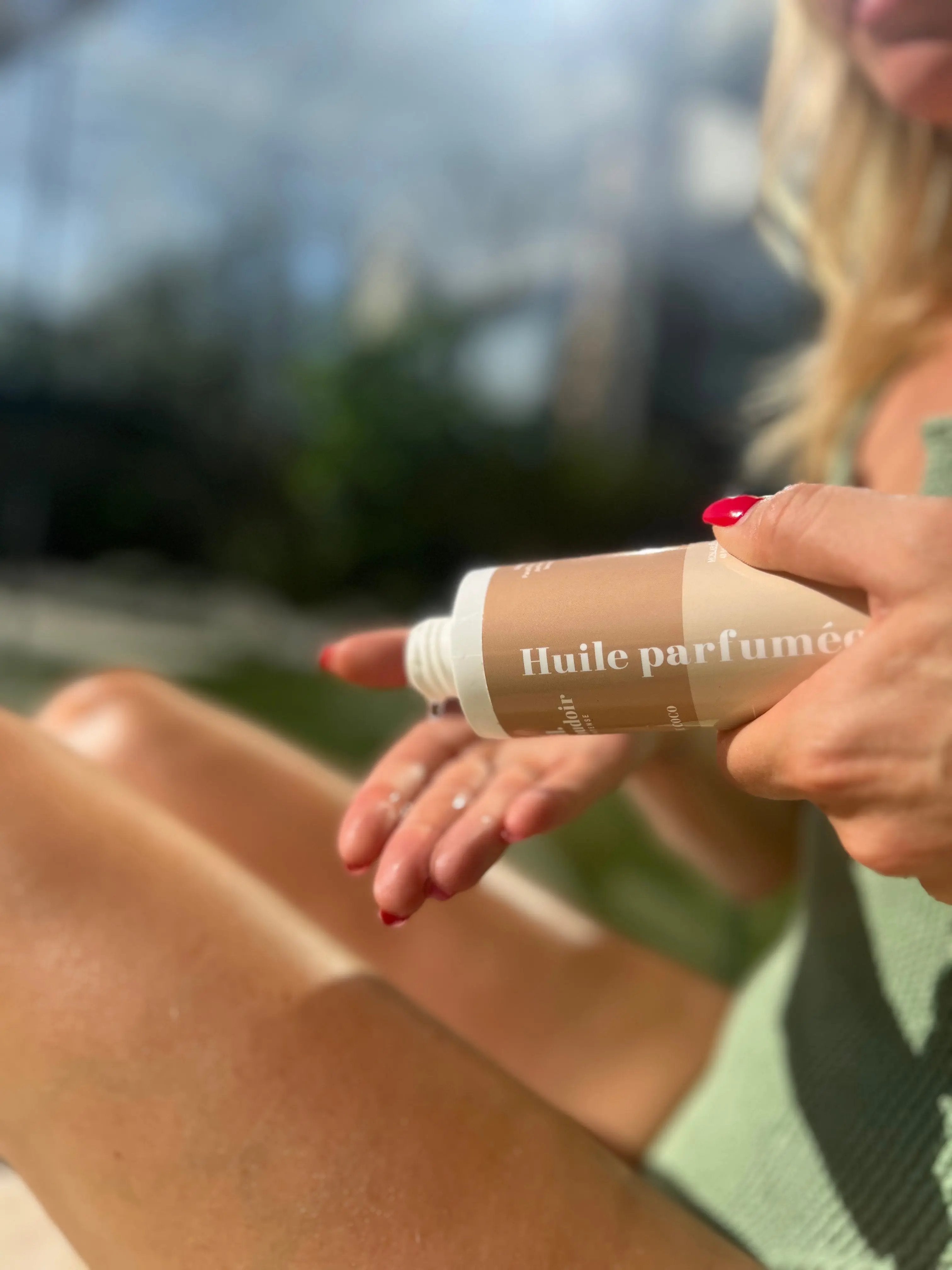 Huile de massage - Huile parfumée Coco