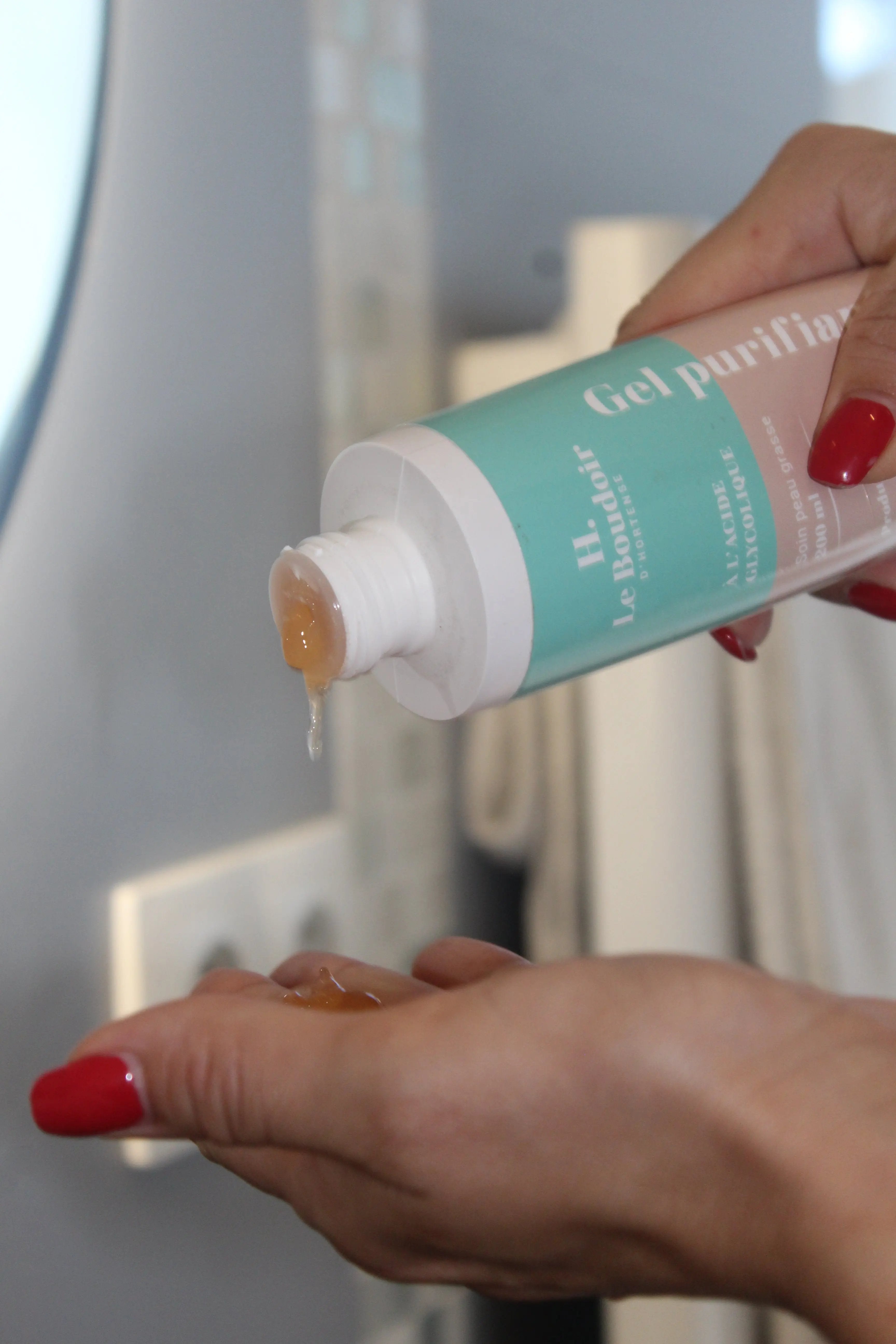 Gel purifiant à l'acide glycolique - Le Boudoir d'Hortense
