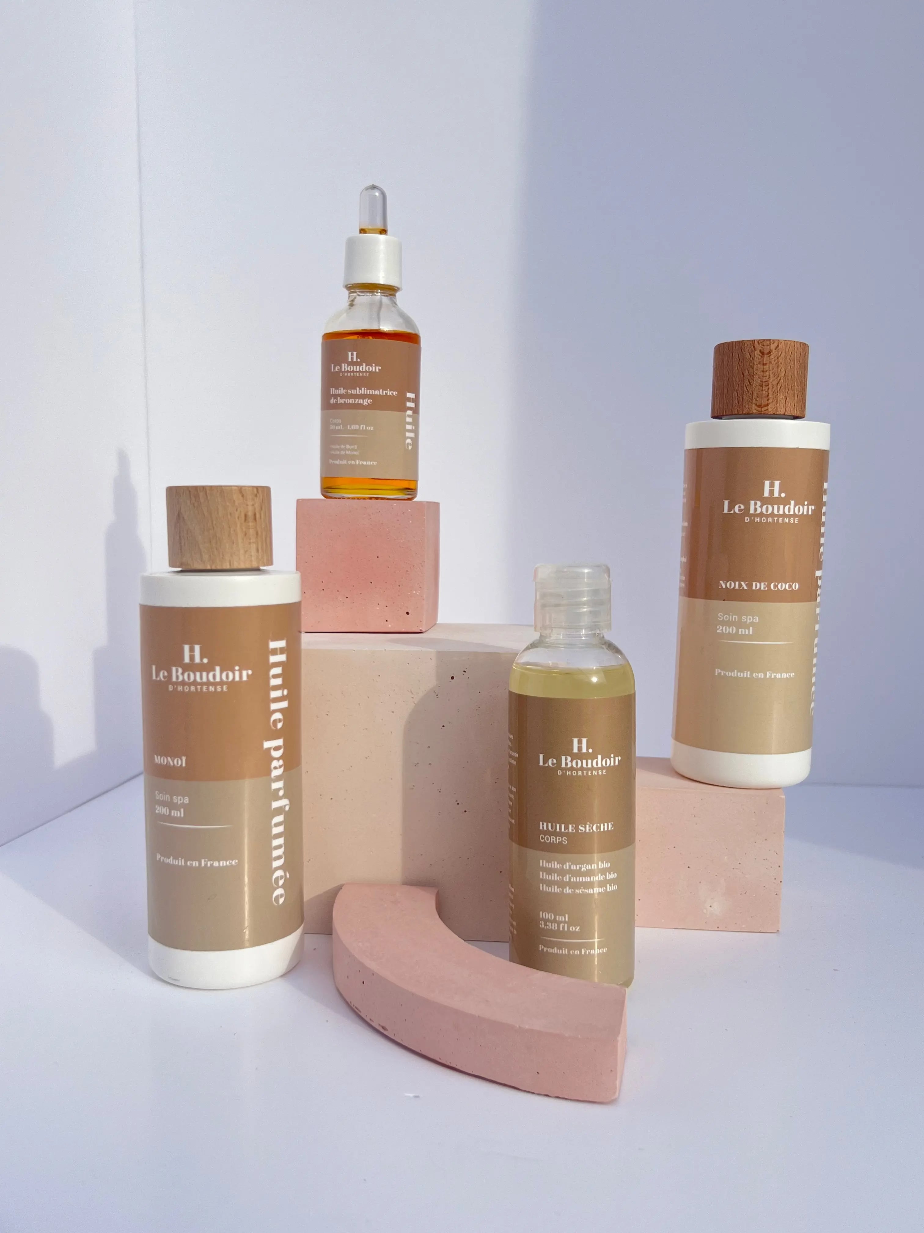 Huile sublimatrice de bronzage - Le Boudoir d'Hortense