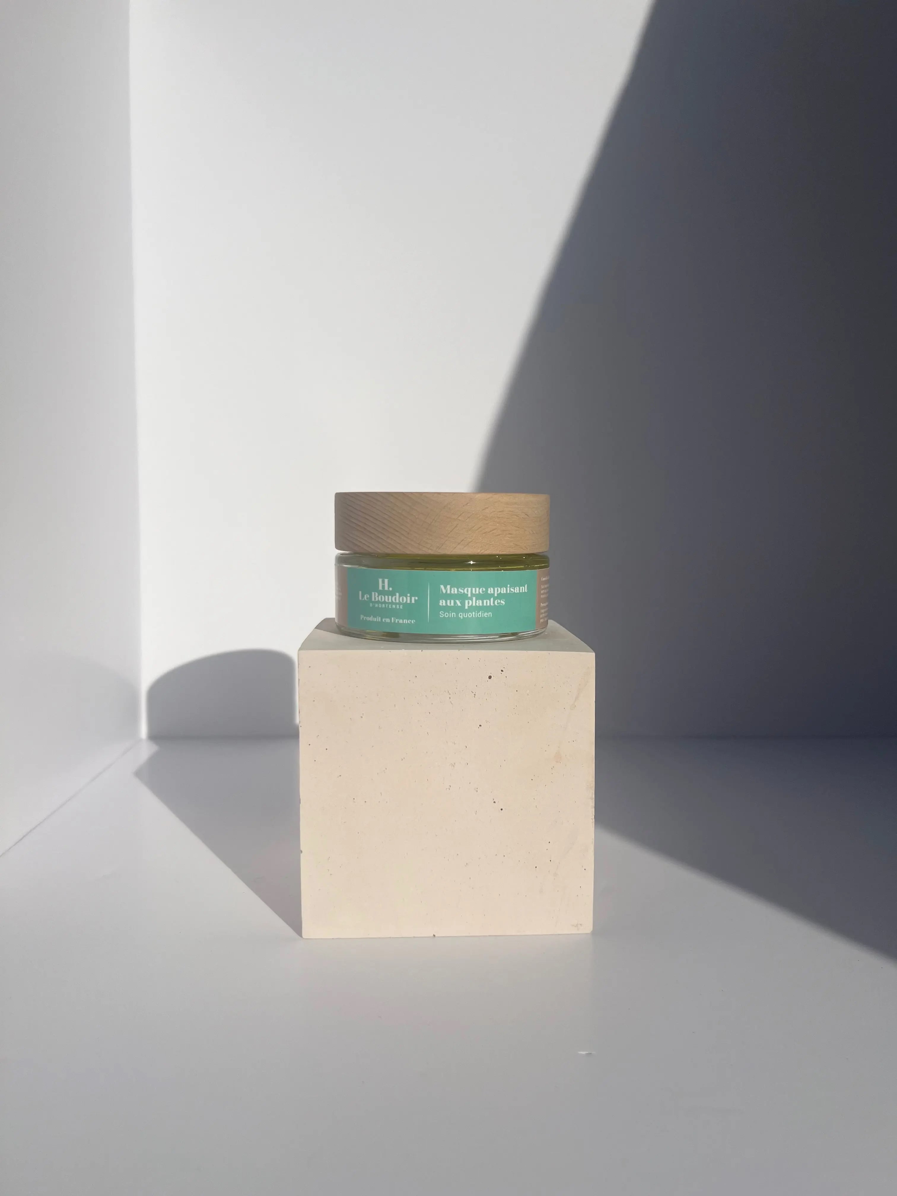 Masque apaisant aux plantes - Le Boudoir d'Hortense