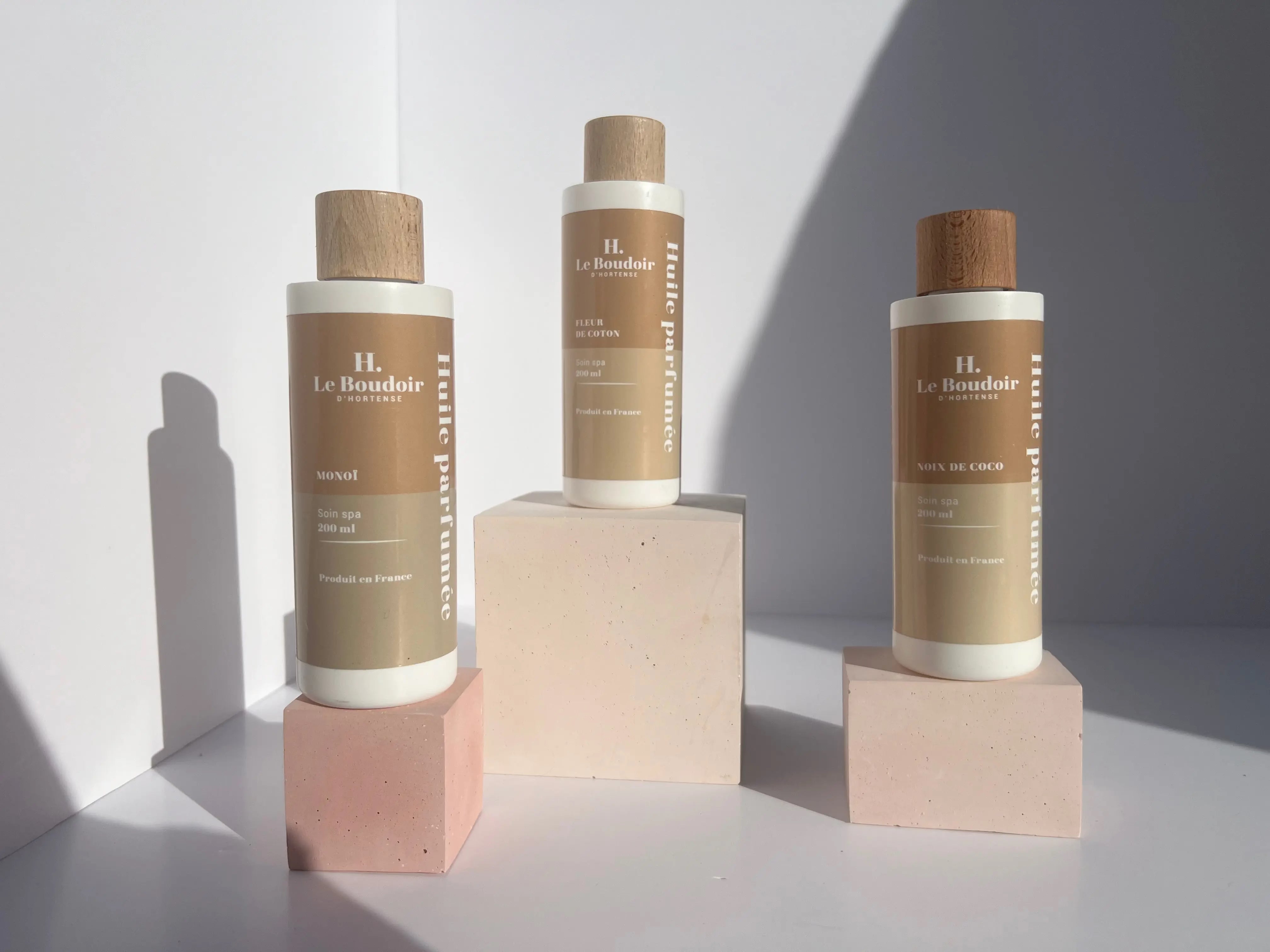 Huile parfumée fleur de coton - Le boudoir d'Hortense