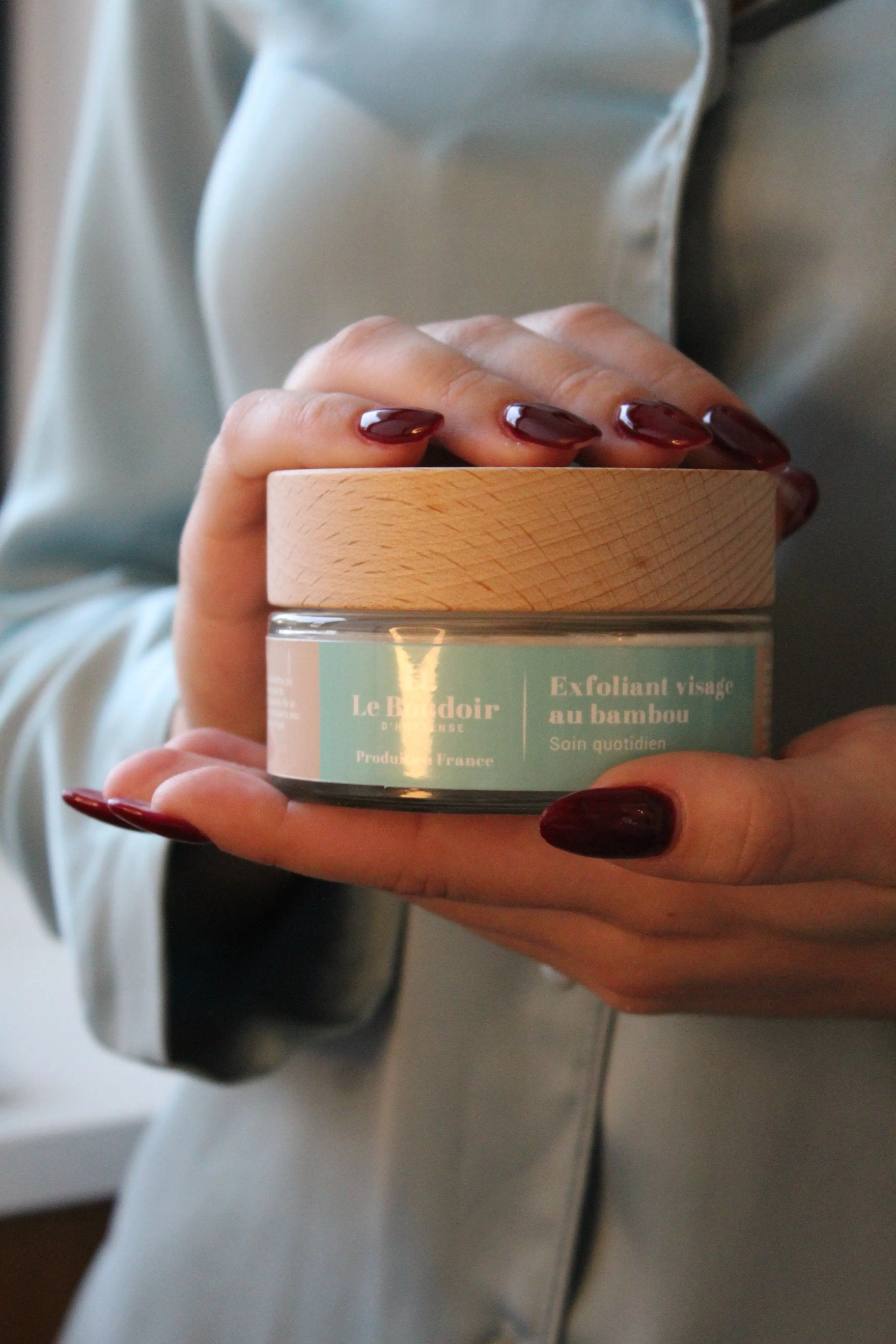 Exfoliant visage au bambou – Le Boudoir d'Hortense