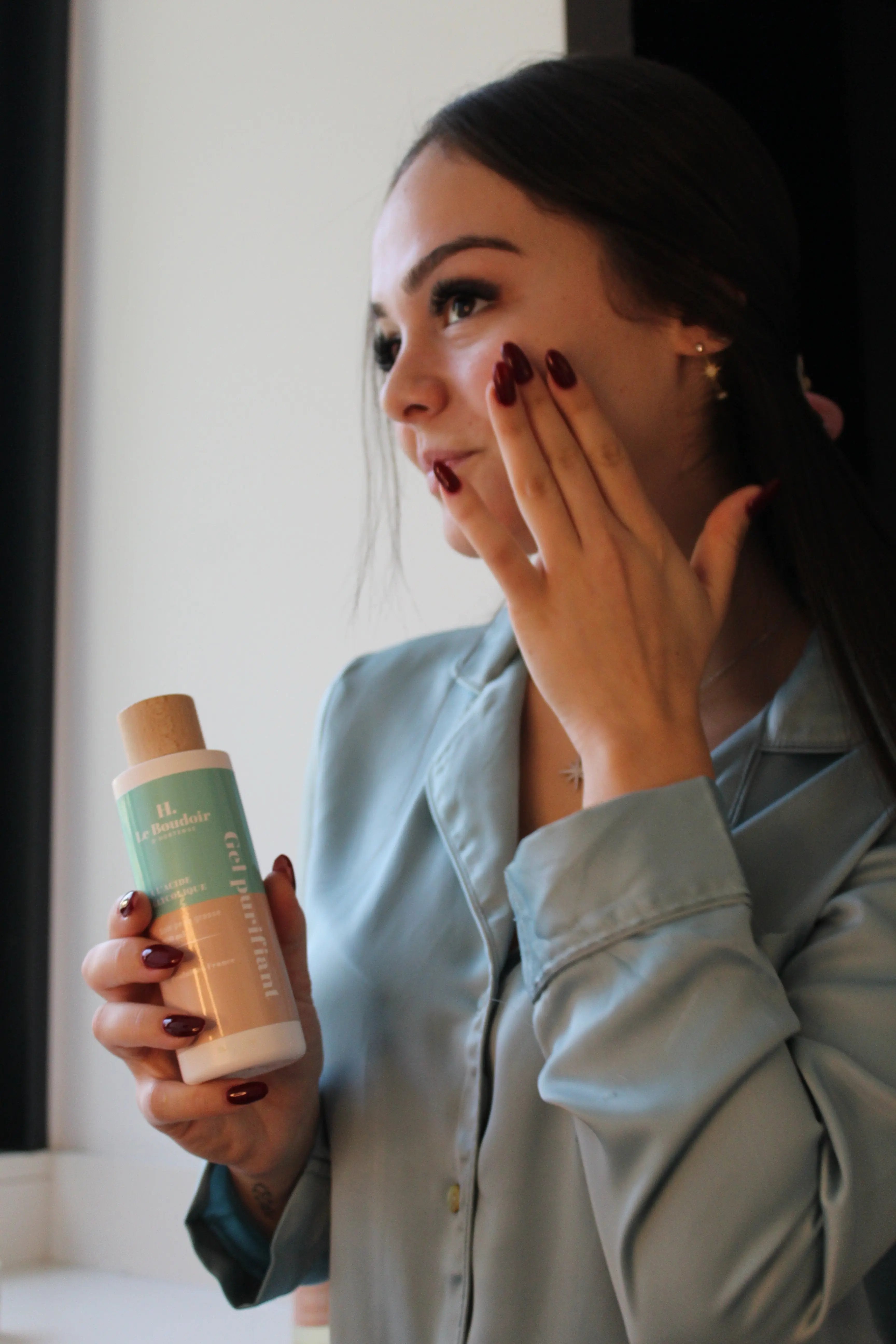 Gel purifiant à l'acide glycolique - Le Boudoir d'Hortense