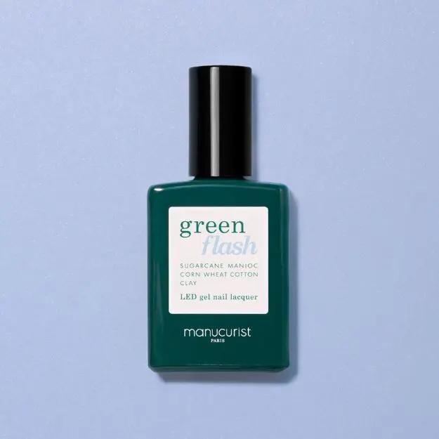 Vernis Semi-Permanent Bleu Et Vert - Manucurist Paris