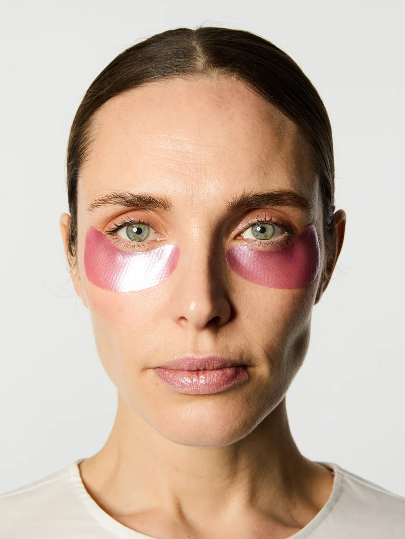 Patchs yeux femme rose