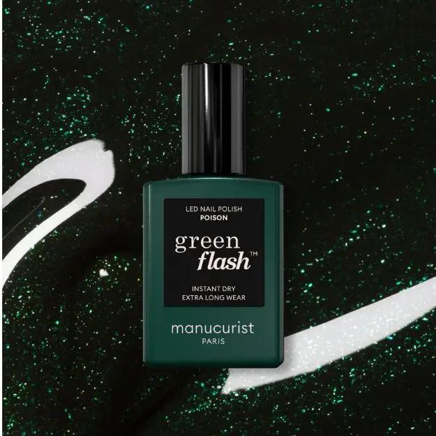 Vernis Semi-Permanent Bleu Et Vert - Manucurist Paris