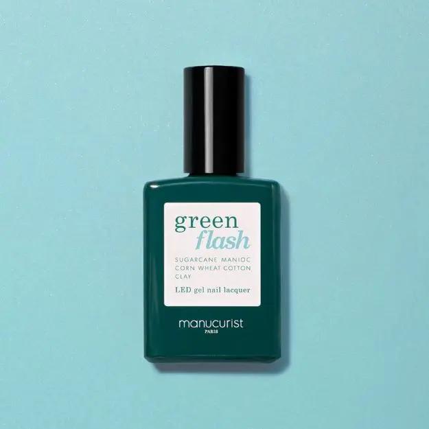 Vernis Semi-Permanent Bleu Et Vert - Manucurist Paris