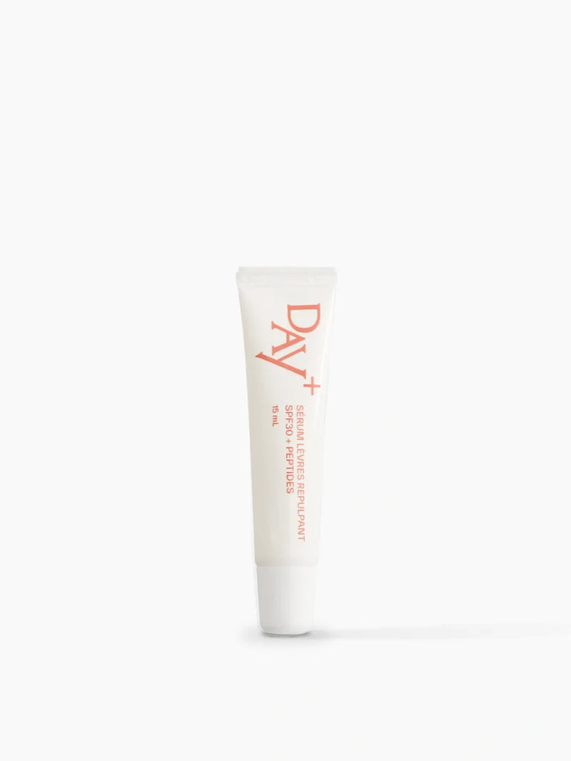 Sérum lèvres - Day+ tube de sérum glossy, hydrate et repulpe les lèvres tout en sublimant leur teinte naturelle.