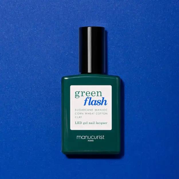 Vernis Semi-Permanent Bleu Et Vert - Manucurist Paris