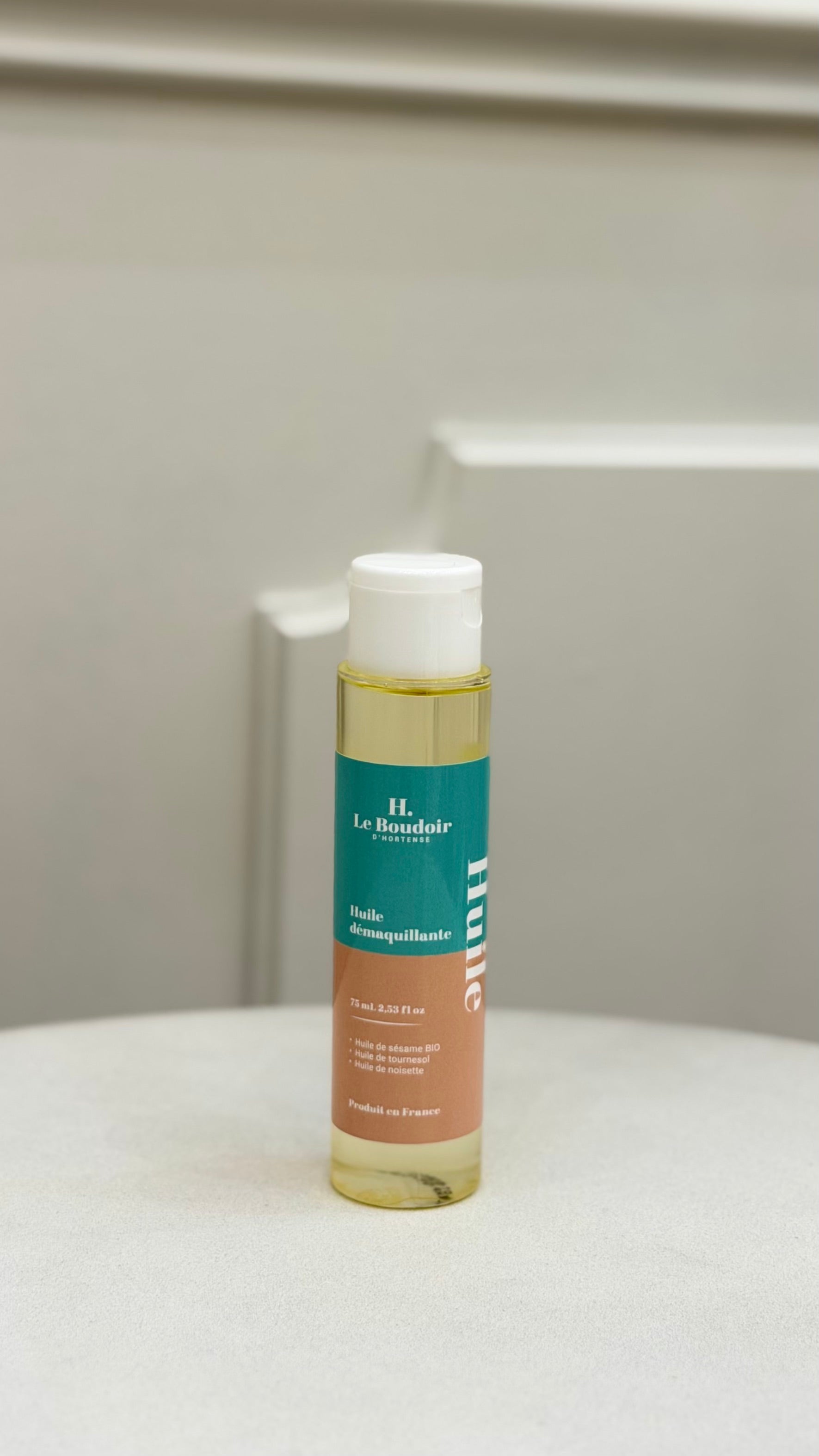 Huile démaquillante bio - Le Boudoir d'Hortense